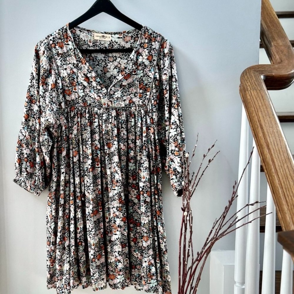NATURAL LIFE- Rose Dress